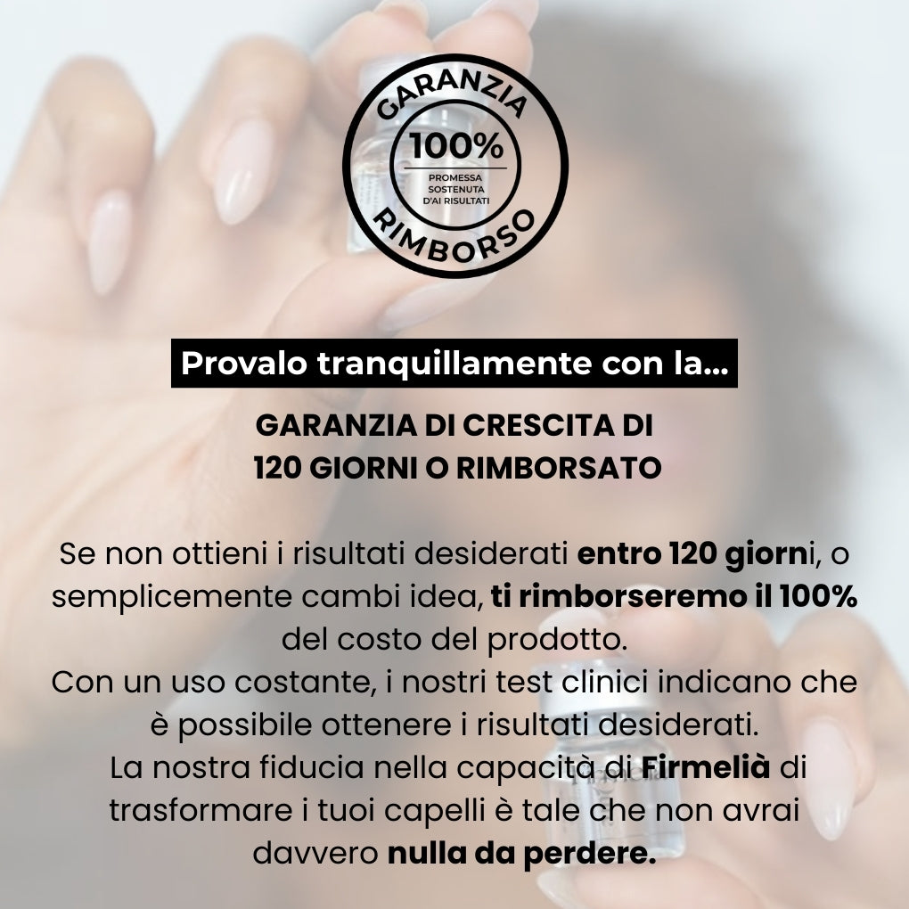 Sistema di microinfusione Firmelià® per la ricrescita dei capelli nelle donne